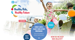 Desktop Screenshot of healthykidshealthyfuture.org