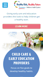 Mobile Screenshot of healthykidshealthyfuture.org