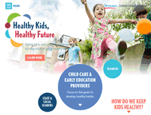 Tablet Screenshot of healthykidshealthyfuture.org